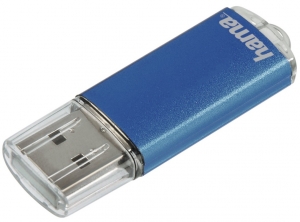 8GB Hama Laeta FlashPen Blue