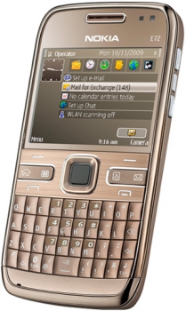 Nokia E72 Topaz Brown NAVI