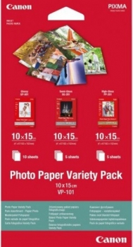 Canon VP101S Photo Paper Variety Pack 10*15