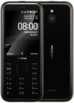 Nokia 8000 4G Dual Sim Black