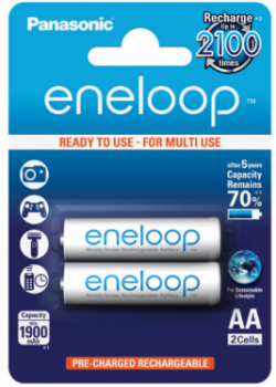 Panasonic Eneloop BK-3MCCE/2BE AA 1900mAh