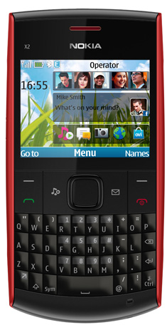 В Молдове официально представлен телефон Nokia X2-01.