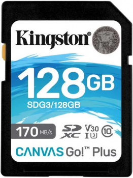128GB Kingston Canvas Go! Plus