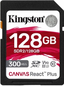 128GB Kingston Canvas React Plus