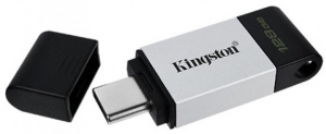 128GB Kingston DataTraveler 80 Black/Silver