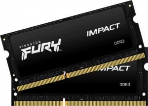 16GB DDR3L 1600MHz SODIMM Kingston FURY Impact Kit of 2*8GB 16GB DDR3L 1600MHz SODIMM Kingston FURY Impact Kit of 2*8GB