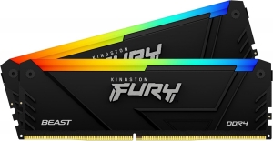 16GB DDR4 2666MHz Kingston FURY Beast RGB Kit of 2x8GB
