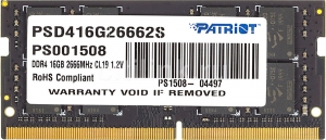 16GB DDR4 2666MHz SODIMM Patriot Signature Line