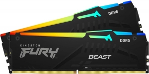 16GB DDR5 6000MHz Kingston FURY Beast RGB EXPO Kit of 2*8GB