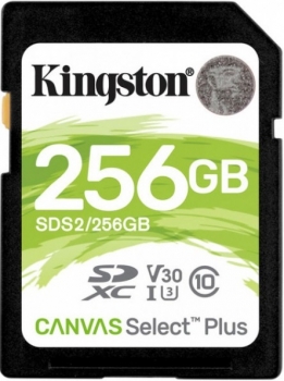 256GB Kingston Canvas Select Plus