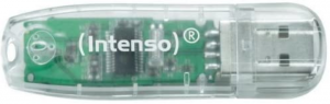 32GB Intenso Rainbow Line Transparent