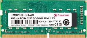 4GB DDR3 3200MHz SODIMM Transcend JetRam
