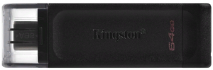 64GB Kingston DataTraveler 70 Black