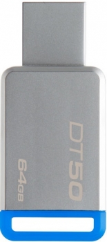 64GB Kingston DataTravaler DT50 Silver/Blue