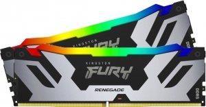 64GB DDR5 6000MHz Kingston FURY Renegade Silver RGB Kit of 2*32GB