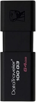 64GB Kingston DataTraveler 100 G3 Black