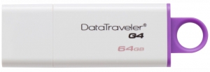 64GB Kingston DataTraveler G4 White/Violet