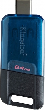 64GB Kingston DataTraveler 80M Black/Blue