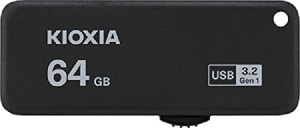 64GB Kioxia TransMemory U365 Black