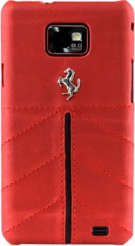 Чехол для Samsung Galaxy S2 Ferrari California Collection Hard Red (FECFGS2R)