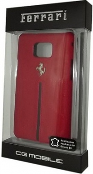 Чехол для Samsung Galaxy S2 Ferrari California Collection Hard Red (FECFGS2R)