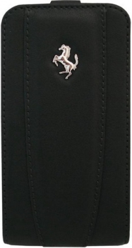 Чехол Ferrari Modena Collection для iPhone 4/4S Flip Black (FEFLIP4B) Чехол Ferrari Modena Collection для iPhone 4/4S Flip Black (FEFLIP4B)