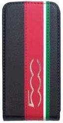 Чехол для iPhone 4/4S Fiat 500 Flip Black Stripes Чехол для iPhone 4/4S Fiat 500 Flip Black Stripes