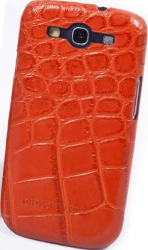 Чехол Giorgio Fedon 1919 для Samsung Galaxy S3 Croco Orange