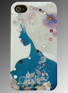 Чехол iBella для iPhone 4/4S Swarovski (ZR-IS05) Чехол iBella для iPhone 4/4S Swarovski (ZR-IS05)