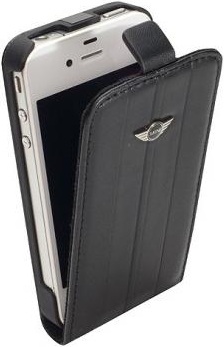 Чехол для iPhone 4/4S Mini Cooper Flap Black
