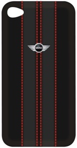 Чехол для iPhone 4/4S Mini Cooper Red Stripes Чехол для iPhone 4/4S Mini Cooper Red Stripes
