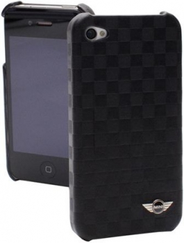 Чехол Mini Cooper для iPhone 4/4S Hard Chequered
