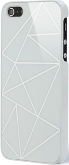 Чехол RGBmix для iPhone 4/4S Mirror Silver Printed White Чехол RGBmix для iPhone 4/4S Mirror Silver Printed White