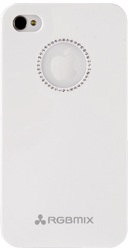 Чехол RGBmix для iPhone 4/4S Diamond Crystal White Чехол RGBmix для iPhone 4/4S Diamond Crystal White