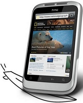 HTC Wildfire S (A510e) White