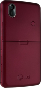 LG KP500 Wine Red
