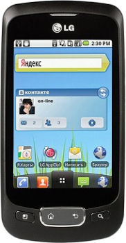 LG P500 Black LG P500 Black