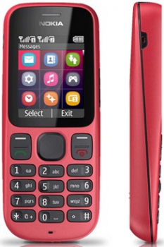 Nokia 101 Dual Sim Coral Red