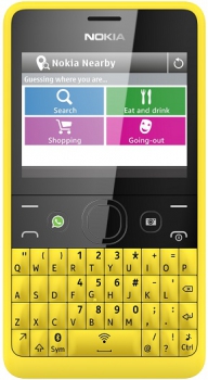 Nokia 210 Asha Dual Sim Yellow Nokia 210 Asha Dual Sim Yellow