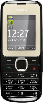 Nokia C2-00 Dual Sim Jet Black Nokia C2-00 Dual Sim Jet Black