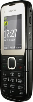 Nokia C2-00 Dual Sim Jet Black