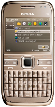 Nokia E72 Topaz Brown NAVI