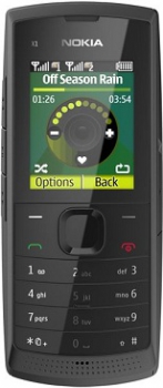 Nokia X1-01 Dual Sim Dark Grey