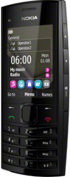 Nokia X2-02 Dual Sim Dark Silver