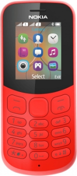 Nokia 130 2017 Dual Sim Red