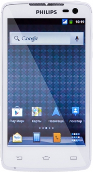 Philips W732 Xenium Dual Sim White Blue Philips W732 Xenium Dual Sim White Blue