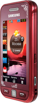 Samsung GT-S5230 Star Garnet Red La Fleur
