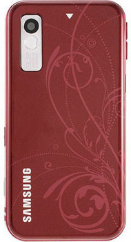 Samsung GT-S5230 Star Garnet Red La Fleur