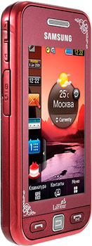 Samsung GT-S5230 Star Garnet Red La Fleur