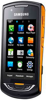 Samsung GT-S5620 Monte Black Orange Samsung GT-S5620 Monte Black Orange